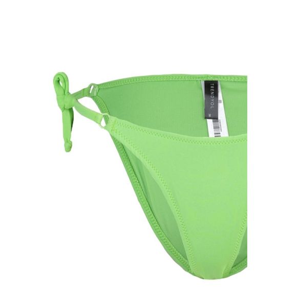 Trendyol Women's Waist Normal Trotter Bikini Bottom Swimming Women's, black / white, 38